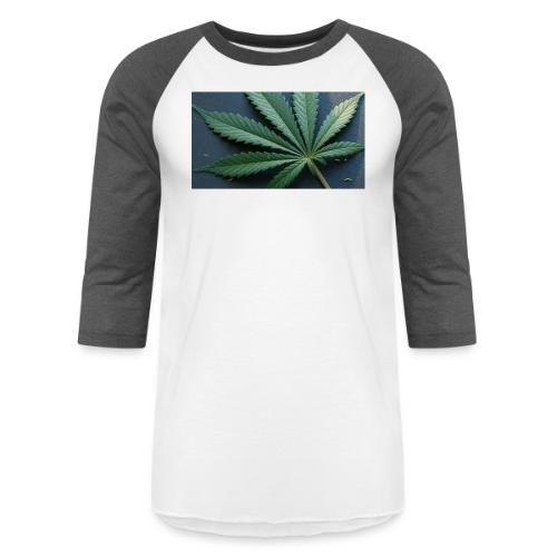 ***CANNABIS LEAF TEE*** - Unisex Baseball T-Shirt