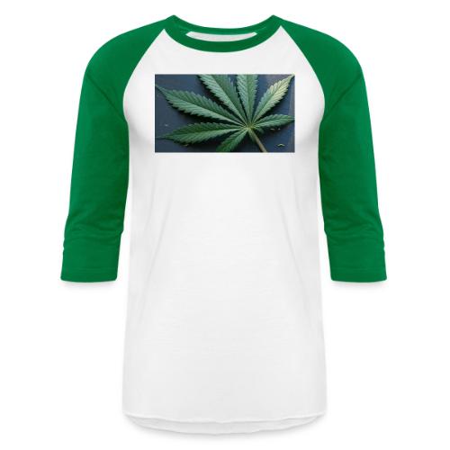***CANNABIS LEAF TEE*** - Unisex Baseball T-Shirt