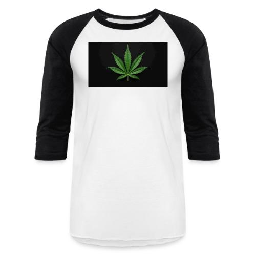 ***CANNABIS LEAF TEE*** - Unisex Baseball T-Shirt