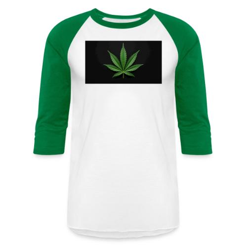 ***CANNABIS LEAF TEE*** - Unisex Baseball T-Shirt
