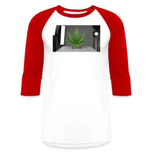 ***CANNABIS LEAF TEE*** - Unisex Baseball T-Shirt