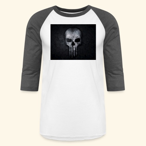skull and crossbones 2077840 1920 - Unisex Baseball T-Shirt