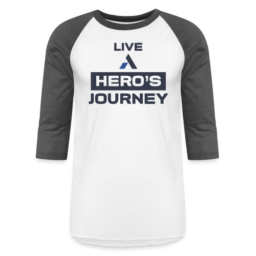 live a hero s journey 2 01 - Unisex Baseball T-Shirt