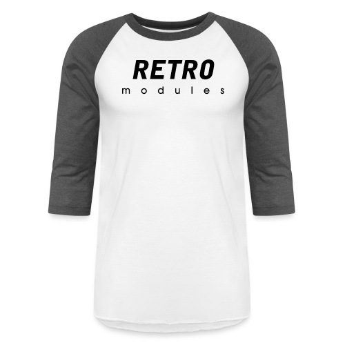 Retro Modules - sans frame - Unisex Baseball T-Shirt