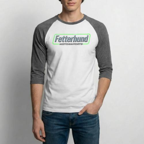 Fetterhund Simplified Logo - Unisex Baseball T-Shirt