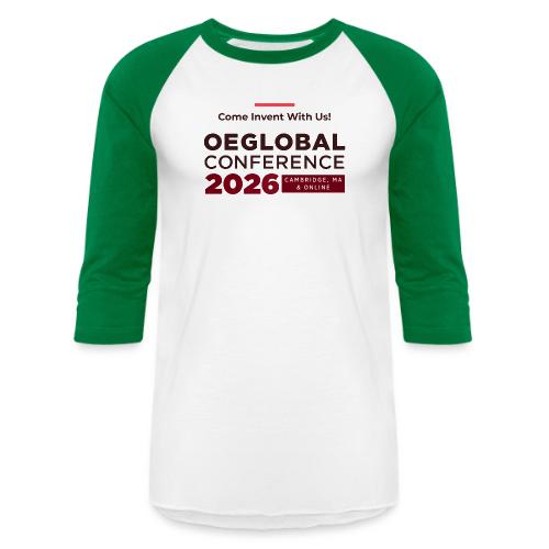 OEGlobal Conference 2026 - Unisex Baseball T-Shirt