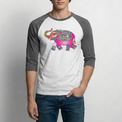 Elefante ON - Unisex Baseball T-Shirt