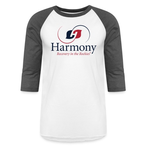 Harmony Logo - Patriotic - Unisex Baseball T-Shirt
