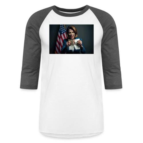 Zombie Nancy - Unisex Baseball T-Shirt
