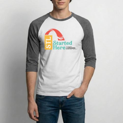 STL Started Here - Unisex Baseball T-Shirt