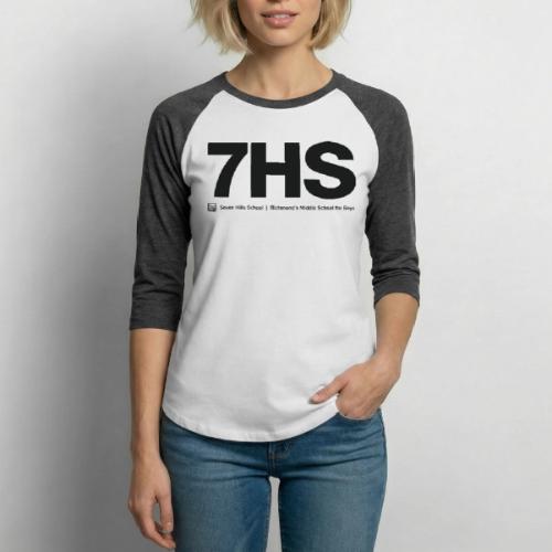 7HS Full Black - Unisex Baseball T-Shirt