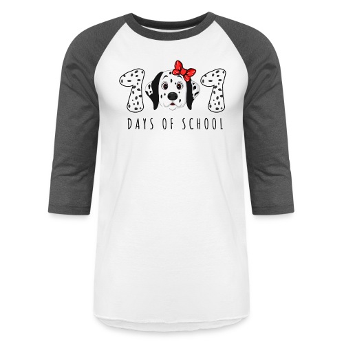 101 days of school - Unisex Baseball T-Shirt