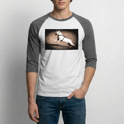 American Bulldog (Bug) - Unisex Baseball T-Shirt