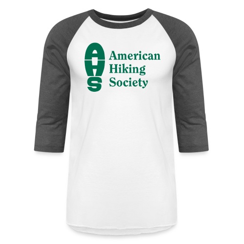 AHS logo green - Unisex Baseball T-Shirt