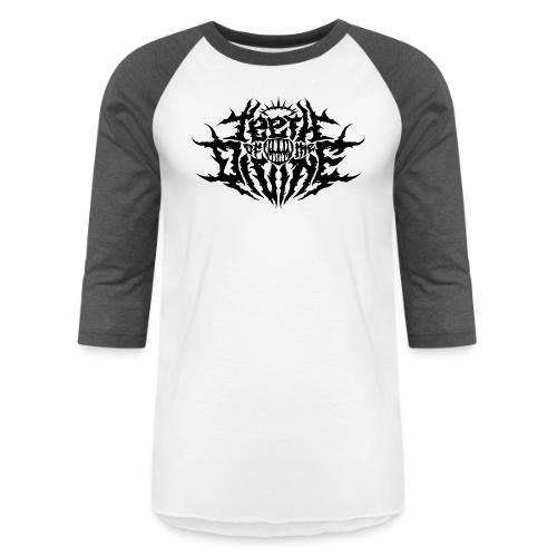 Teeth Of The Divine Logo BLACK - Unisex Baseball T-Shirt