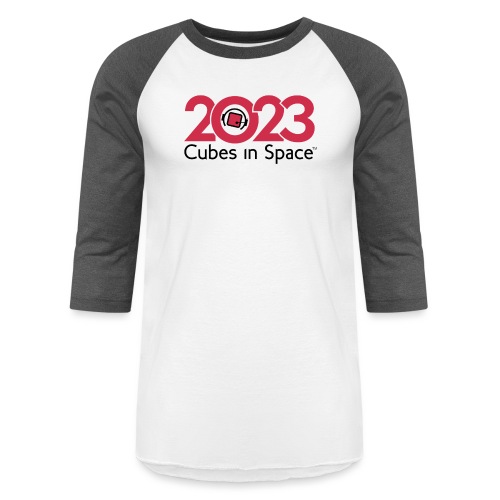 Official 2023 Cubes in Space Design - Unisex Baseball T-Shirt
