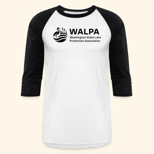 WALPA 1 Black - Unisex Baseball T-Shirt