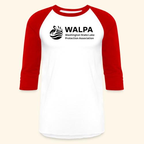 WALPA 1 Black - Unisex Baseball T-Shirt