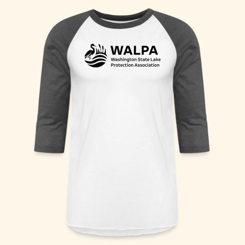 WALPA 1 Black - Unisex Baseball T-Shirt