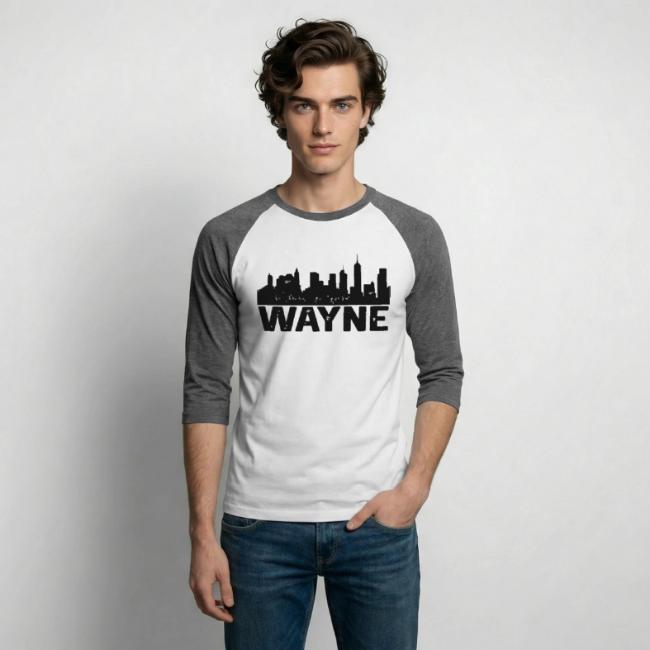 Wayne Skyline Black Wayne Michigan MI City Design