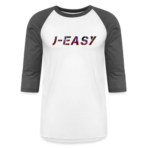 J-Easy Name - Unisex Baseball T-Shirt