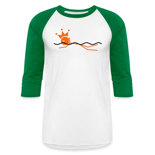 Winky Swimming King - Unisex Baseball T-Shirt