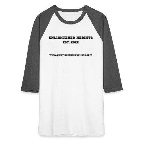 Enlightened Heights - Unisex Baseball T-Shirt