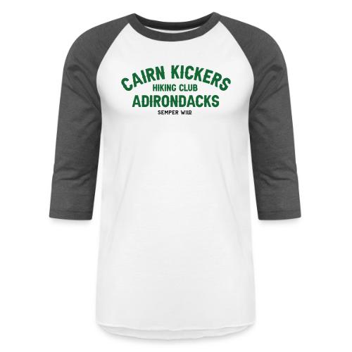 Semper Wild Cairn Kickers Hiking Club - Unisex Baseball T-Shirt