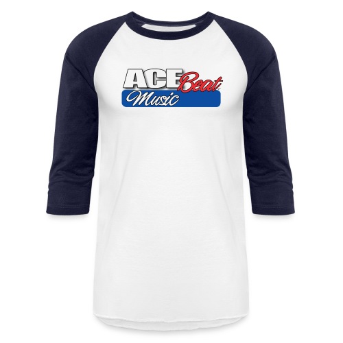 AceBeat Music Logo - Unisex Baseball T-Shirt