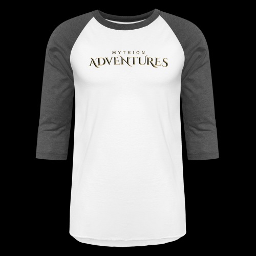 Mythion Adventures Logo - Unisex Baseball T-Shirt