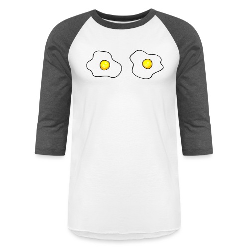 Eggs - Unisex Baseball T-Shirt