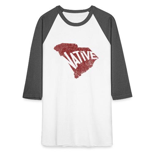 South Carolina Native_Red - Unisex Baseball T-Shirt