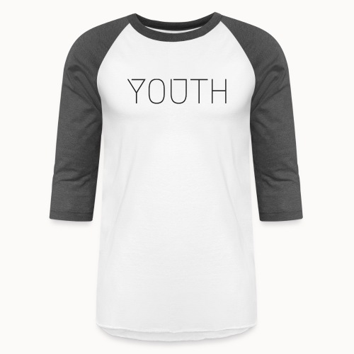 Youth Text - Unisex Baseball T-Shirt