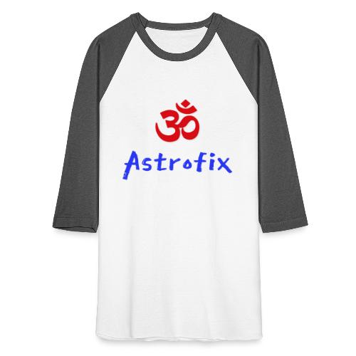 Astrofix paint logo - Unisex Baseball T-Shirt