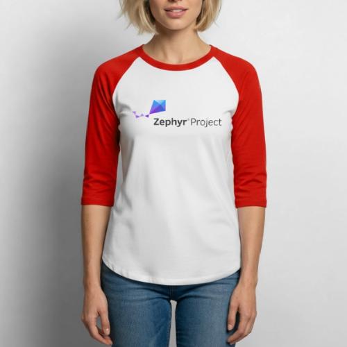 Zephyr Project Logo - Unisex Baseball T-Shirt