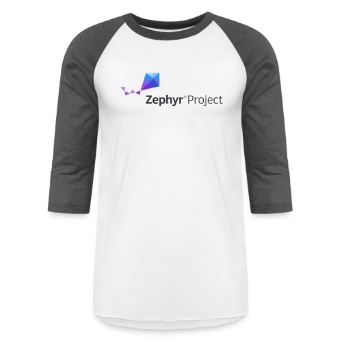 Zephyr Project Logo - Unisex Baseball T-Shirt
