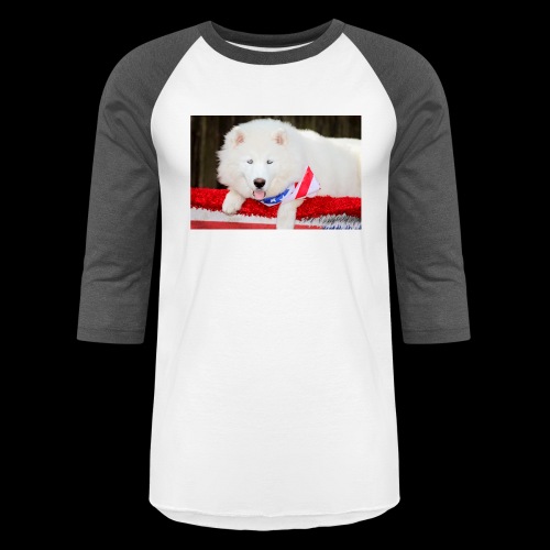 Beautiful Husky Puppy - Unisex Baseball T-Shirt
