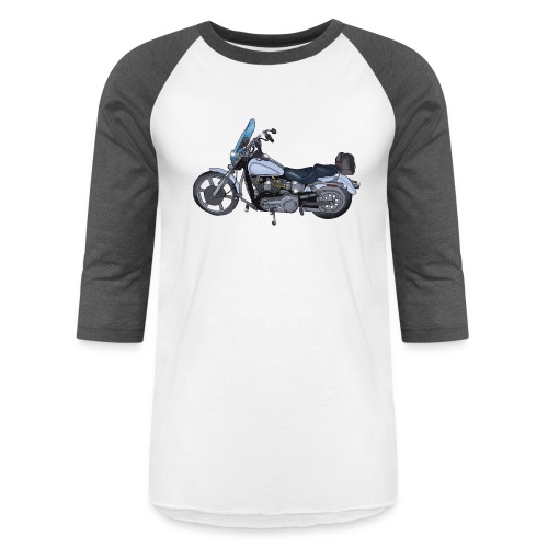 Motorcycle L - Unisex Baseball T-Shirt