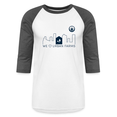 Urban Farms - Unisex Baseball T-Shirt