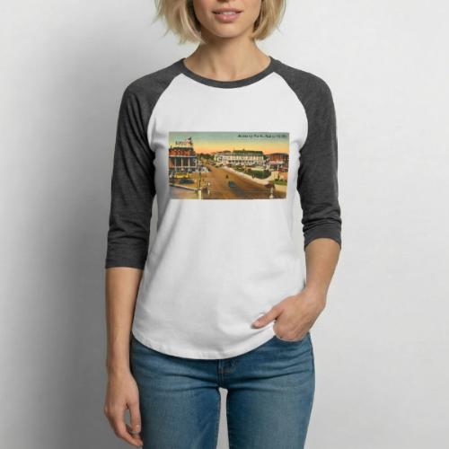 Asbury Park 1939 - Unisex Baseball T-Shirt