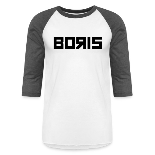 boris black - Unisex Baseball T-Shirt