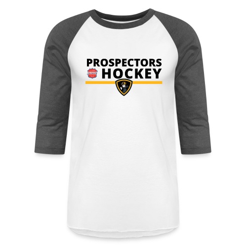 PROSPECTORS HOCKEY GRAPHIC (Light) - Unisex Baseball T-Shirt