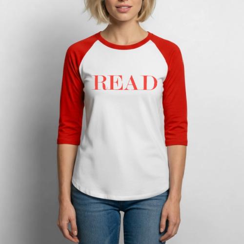 READ - Unisex Baseball T-Shirt