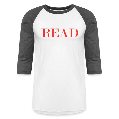READ - Unisex Baseball T-Shirt