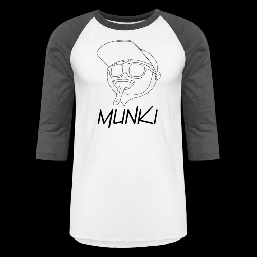 Cool Munki - Unisex Baseball T-Shirt