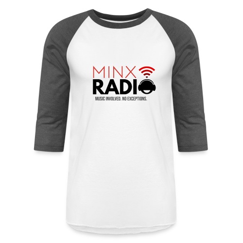 MINX RADIO - Unisex Baseball T-Shirt