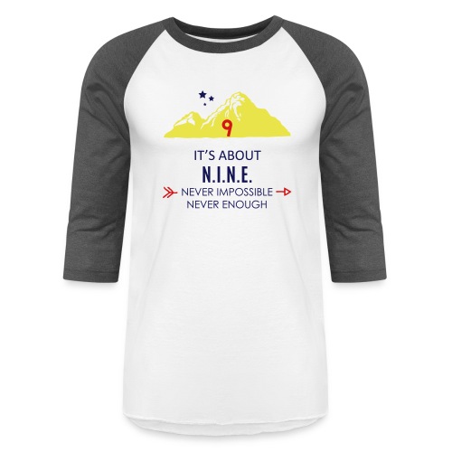 Design Mountain NEW - Unisex Baseball T-Shirt