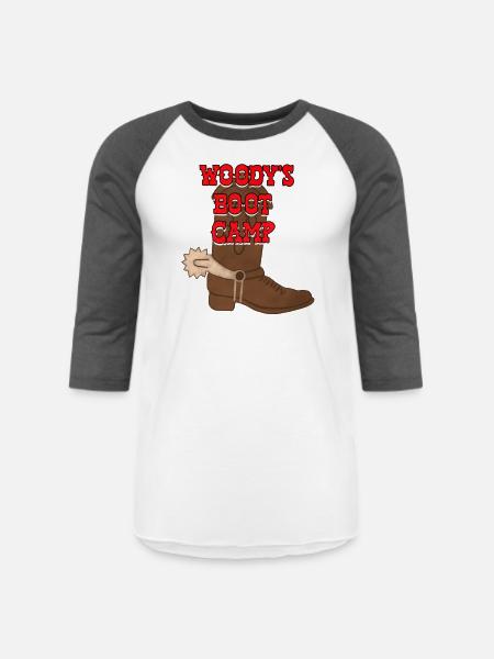 Boot Camp - Unisex Baseball T-Shirt - white/charcoal