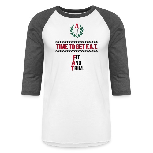 Fitness Slogan - Unisex Baseball T-Shirt
