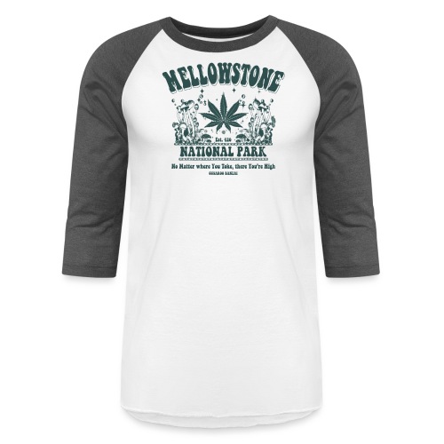 Mellowstone Psychedelic 1 - Unisex Baseball T-Shirt